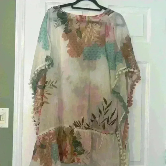 Z and L bohemian beach cover-up new with tags - Picture 6 of 6